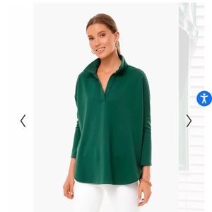 Tuckernuck Pomander Place Easy Polo in Jaguar Green M/L